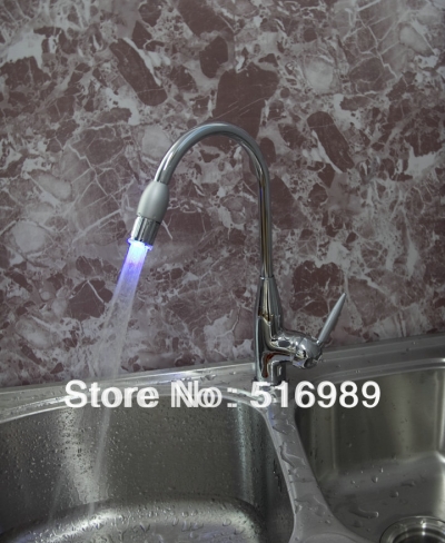 wonderful led brand kitchen basin mixer chrome mixer tap faucet bree124 [kitchen-led-4251]