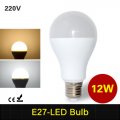 1pcs full new 12w e27 ac 220v led energy saving bulb samsung 5730 smd led lamp chandelier for new year indoor light