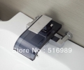 bathtub new glass waterfall bathroom basin sink mixer tap chrome brass faucet wall mount hejia29