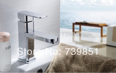 chrome deck mounted single handle thermostatic bathroom faucet basin mixer tap torneira banheiro grifo faucets,mixers & taps