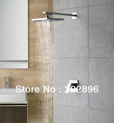 copper chrome bathroom rainfall shower set shower faucet bath and cold mixer tap torneira bathroom chuveiro [bath-amp-shower-faucets-1395]