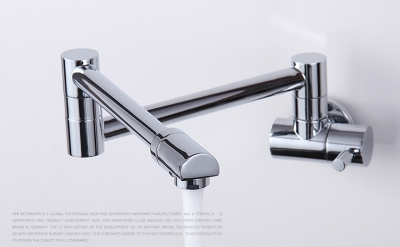 copper sink chrome multi-azimuth kitchen faucet single cold kitchen tap wall kitchen mixer torneira cozinha [wall-mounted-basin-faucets-9096]