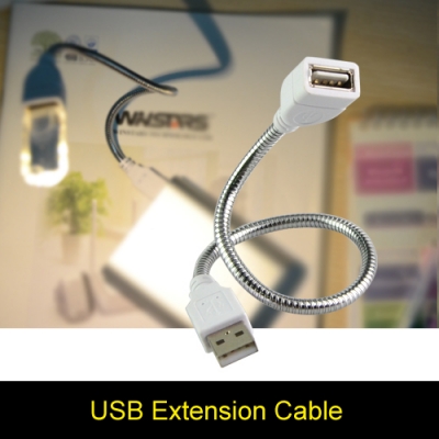 desk lamp usb power cable extension cord flexible metal cable for usb desk light usb gadgets [led-usb-light-6340]