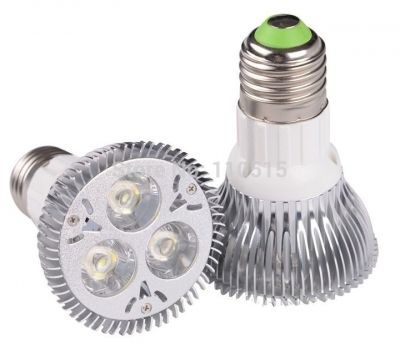 dimmable par20 led light bulb spotlight 9w e27 85v-265v cold white warm white for home living room illumination
