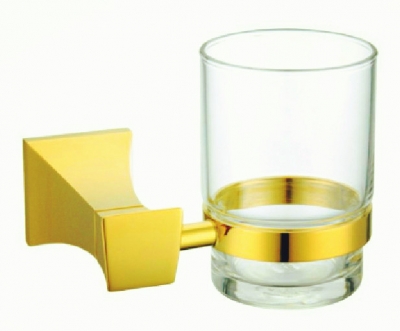 -european style luxurious brass tumbler gold plating cup holder gb001a [all-in-one-1077]