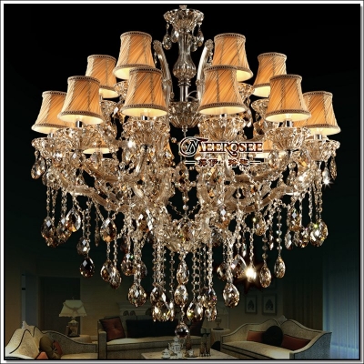 k9 crystal home lighting el chandelier antique cognac large crystal chandelier lighting fixture chrystal luster 18 lamps