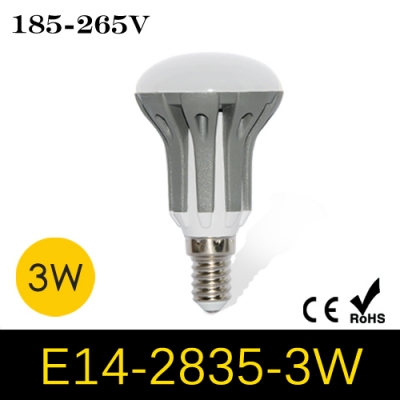 new design led lamps e14 2835 smd 15 leds 3w umbrella bulb ac 185v - 265v chandeliers spot light r39 4pcs/lot