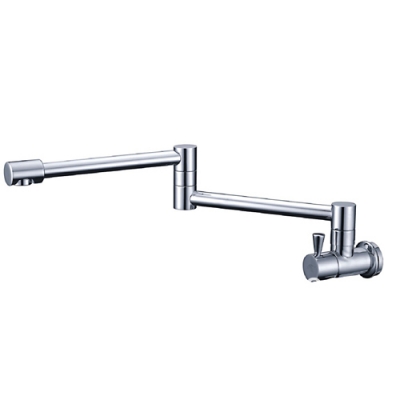 new disigh extension-type folding kitchen sink chrome wall-mounted faucet water tap swivel folding pipe aerator