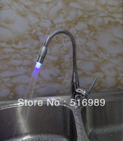 newly led brand kitchen basin chrome brass water tap sink kitchen torneira cozinha tap mixer faucetbree123 [kitchen-led-4238]