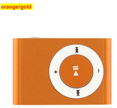 portable mp3 metal mini clip mp3 player with micro tf/sd card slot music players zm01121