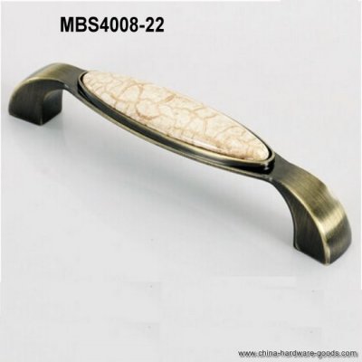qd6239 128mm 5.04" vintage ceramic cabinet wardrobe knob drawer door cupboard handles [Door knobs|pulls-989]