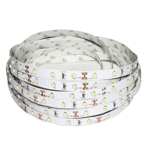 5m 60leds/m non-waterproof 3014 smd flexible led strip dc 12v lighting chip more smaller than 5730 / 5050 smd