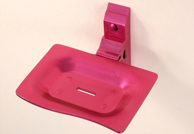 aluminum colorful soap holder in the bathroom accessories soap dish pink black bathroom hardware