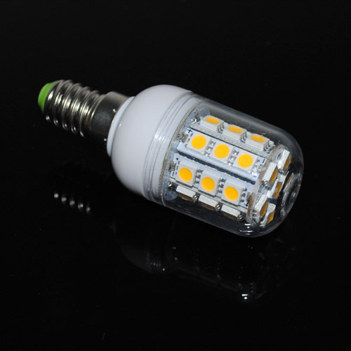 led lamps e14 5050 220v 5w 5050smd led bulbs 27 leds spot light & lighting 4pcs/lots