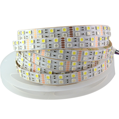 5m 600 leds double row 5050 smd led strip light 120 leds/m non-waterproof rgb white / warm white led diode tape ribbon