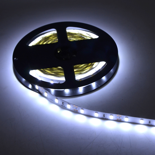 new chip 5630 smd led strip flexible light 12v non waterproof 60leds/m ultra bright lamps + 12v 5a 60w power supply