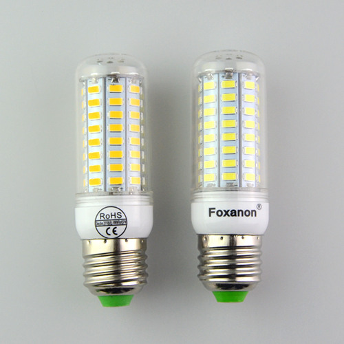 81leds new design smart ic chip protection power led corn bulbs e27 e14 220v lampada led lamp light spotlight longer lifespan