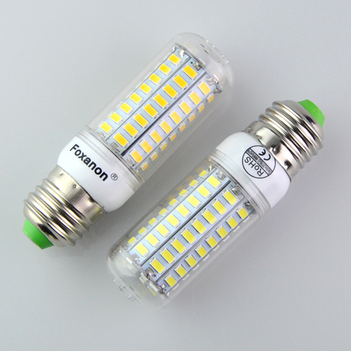 bombillas led bulb e27 smd 5730 89led lamparas led light lampada led e27 220v ampoule candle luz with smart ic power ce rhos