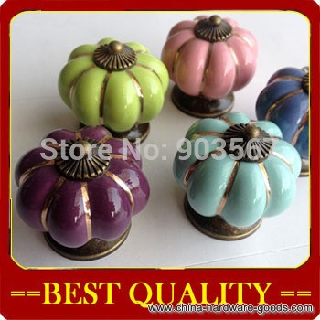 whole ceramic knob ceramics cabinet handle handle cabinet knobs zinc alloy drawer pulls knobs40mm/12 colors)