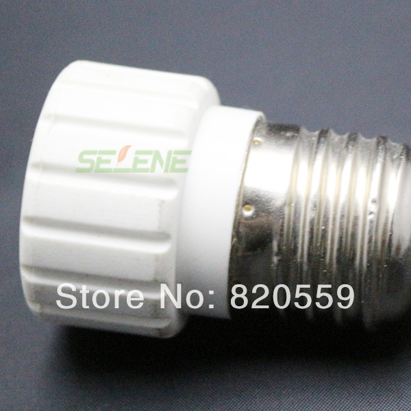 50pcs/lot e27 to gu10 base holder led light bulb lamp addapter convert e27 socket plug halogen lamp base