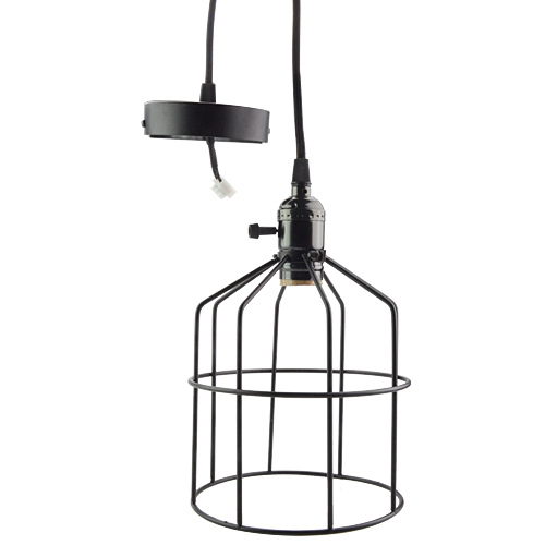 classic black nordic industrial lampshade cover guard birdcage vintage pendant lights metal iron wire lamp cage lampshade light