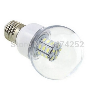 24v e27 7w led 27led 5730 smd warm white /white light globe bulb lamp zm00832
