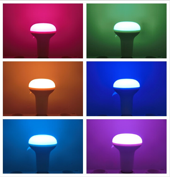 led lamp e27 rgb 5w 85-265v led bulb lamp bathroom yuba explosion-proof lighting waterproof outdoor bar 1pcs/lot zm00001
