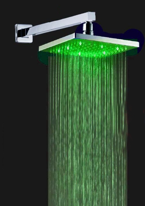 2015 new listing temperature control color changing led shower bathroom faucets thermostatic mixer valve for bath