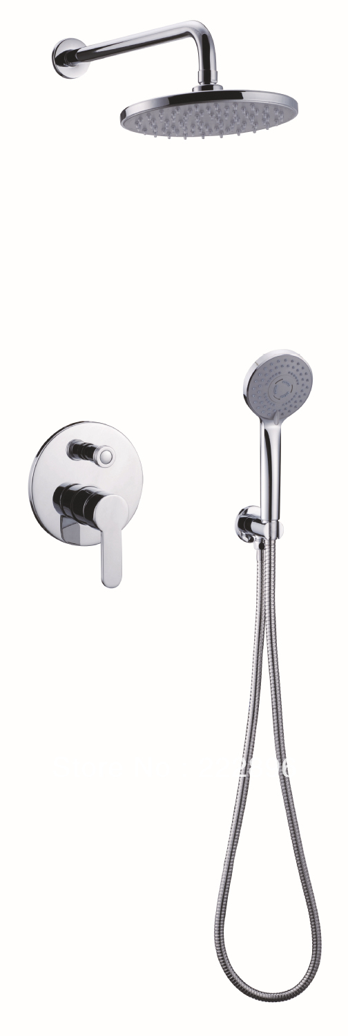 solid brass copper chrome shower faucet cold & water tap bathroom shower set mixer torneira chuveiro banheiro