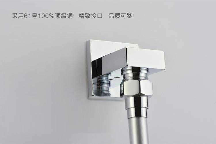 thermostatic shower faucets wall mounted dual holder dual control and cold brass chrome bathroom mixer tap for els