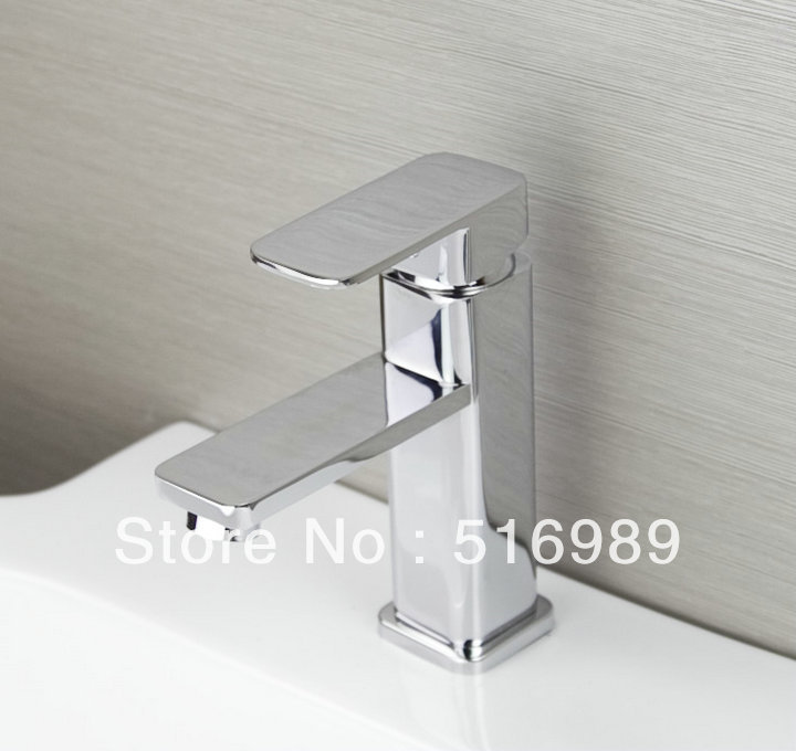 brass single hole bathroom faucet basin faucets and cold water mixer tap+2 pcs hoses mak243