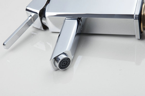 8349 newly deck mounted construction & real estate single handle chrome finished bathroom basin mixer sink tap faucets