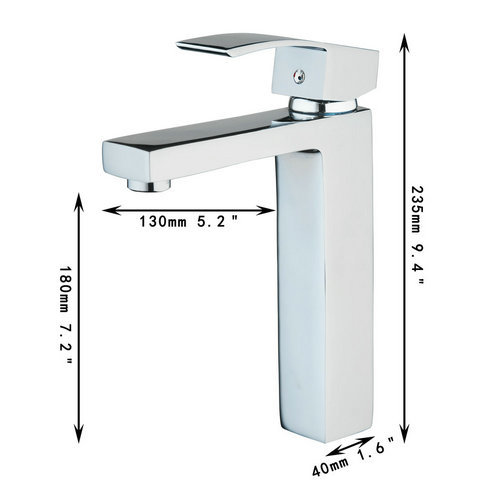 elegant bronze chrome bathroom basin single handle single hole deck mounted 92342 sink grifos vessel vanity tap mixer faucet