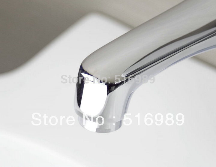 short single handle chrome deck mount faucet kitchen / bathroom mixer tap tygln061632