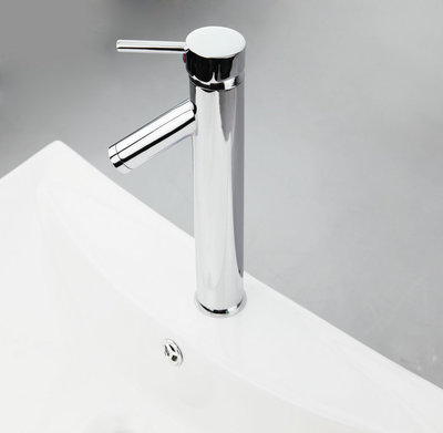 single handle deck mount slim bathroom sink chrome polished stream lavatory faucet mixer tap wz08