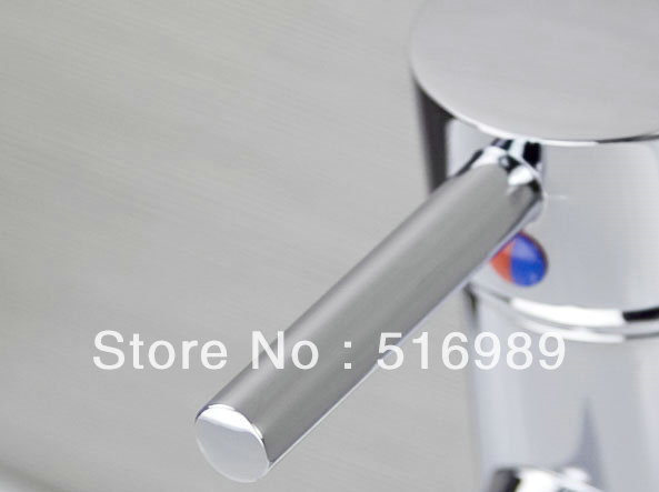 single handle modern chrome bathroom vessel sink lavatory basin faucet mixer tap f6101-1