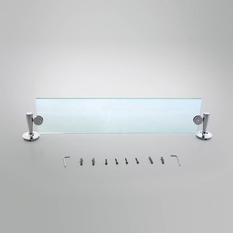2014 new wall mounted metal glass shelf for bathroom accessories banheiro