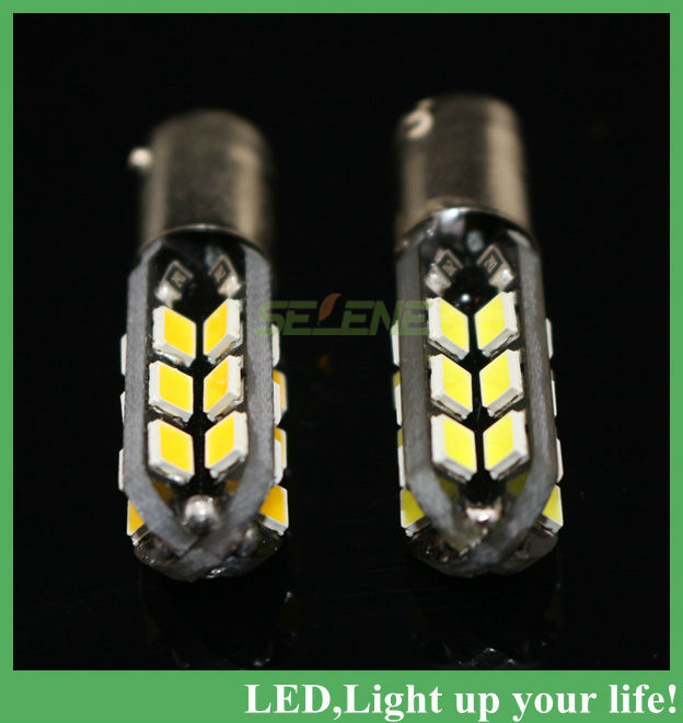 10pcs bax9s 24led 2835 smd led reading and turn light white/warm white light bulb for car dc 12v 2w signal light