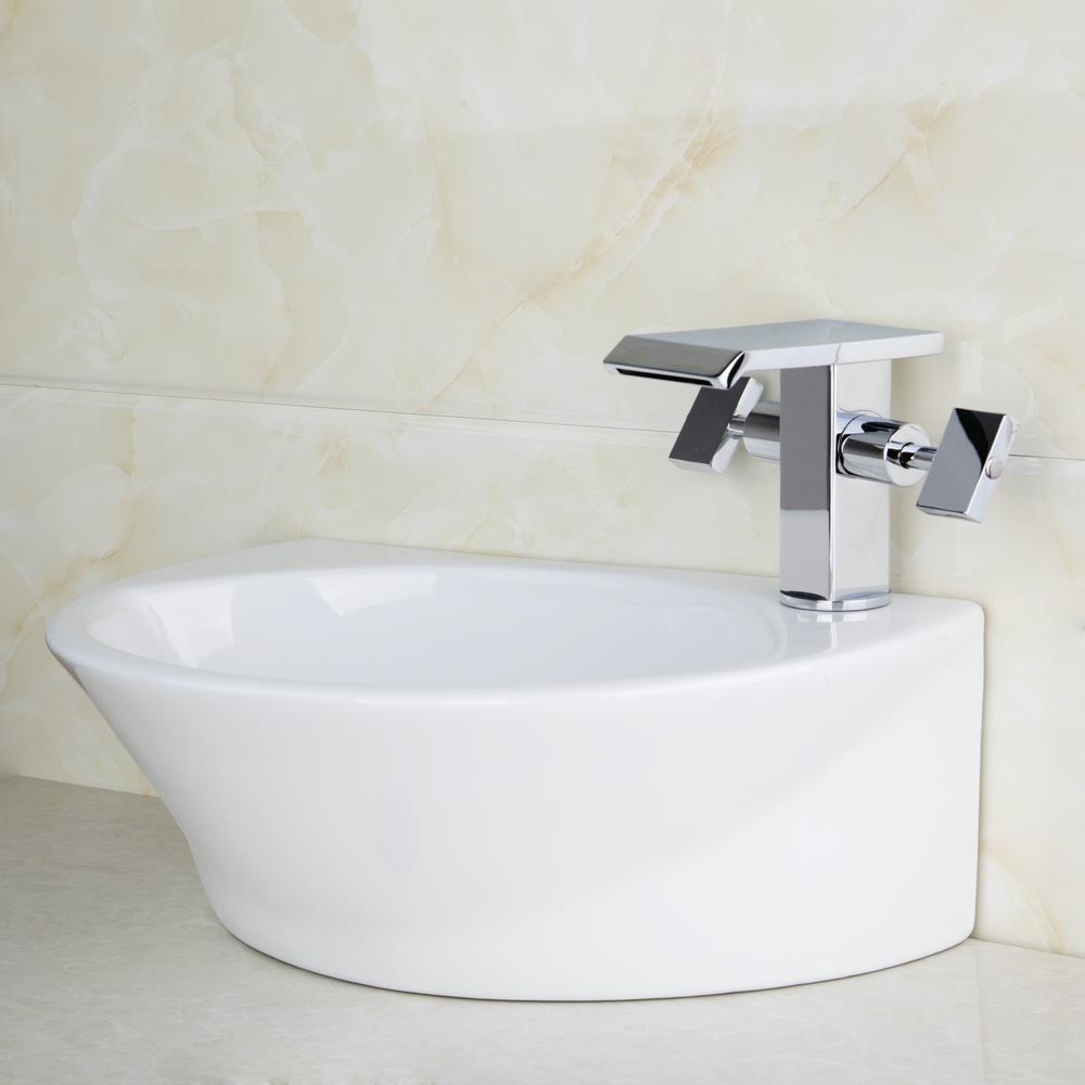 hello bathroom countertop ceramic basin sink faucet set bacia torneira da pia tw32048365b wash basin vanity+waterfall mixer taps