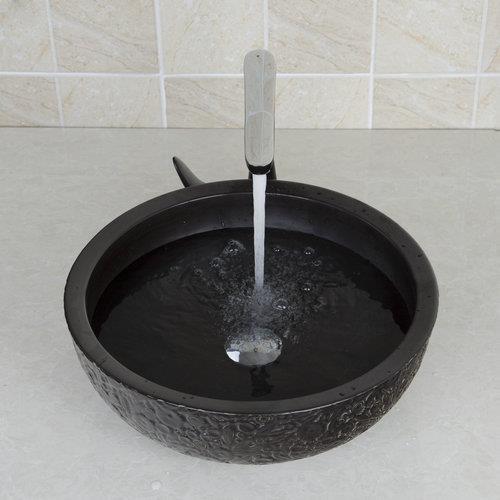 round bathroom sink washbasin ceramics +kitchen chrome brass faucet 460597071 lavatory bath combine vessel set tap mixer faucet