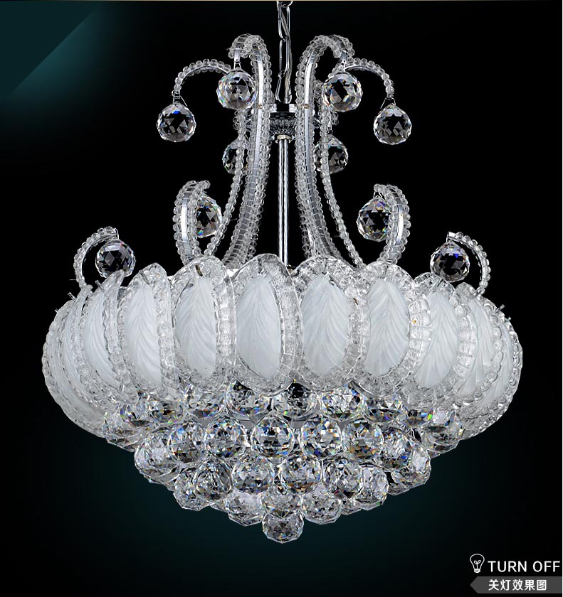 chrome crystal chandelier light modern silver crystal chandelier light lighting width 60cm guaranteed + ! - Click Image to Close