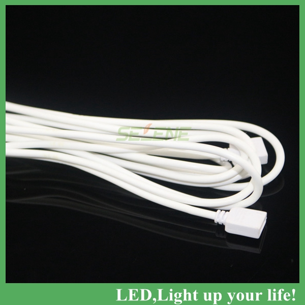 100pcs 1m rgb extension cords cable wire for 3528 5050 smd rgb led strip light