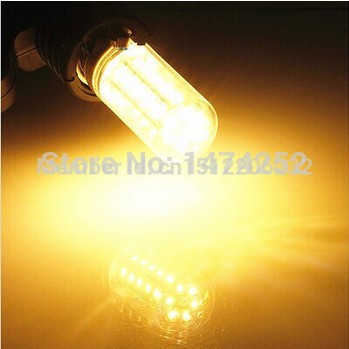 1pcs e14 5730 led lamps 58w ac220v ultra bright 5730smdled corn bulb light shade 69leds zm00696