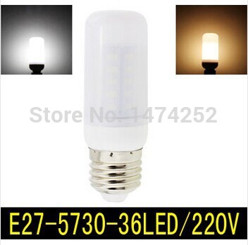 220v smd 5730 e27 led bulb 11w 1led bulb lamp 36leds 56leds,warm white/white led corn bulb zm00778