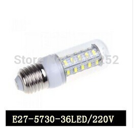 220v smd 5730 e27 led bulb 7w 11w 12w 15w led bulb lamp 24 leds 36leds 48leds 56leds,warm white/white led corn bulb zm00235