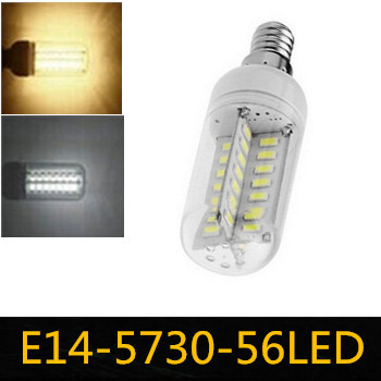 e14 56led corn lights bulb white warm white 15w 5730 smd high power led lighting ultra bright zm00720/zm00721