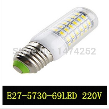 e27 5730 220v led lamp 69leds smd corn bulb 25w led lights energy efficient lighting zm00694
