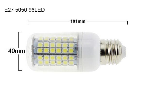 super bright e14 e27 b22 led corn bulbs 20w 220-240v smd5050 led lights warm cold white energy saving lights 1pcs/lot zm01113