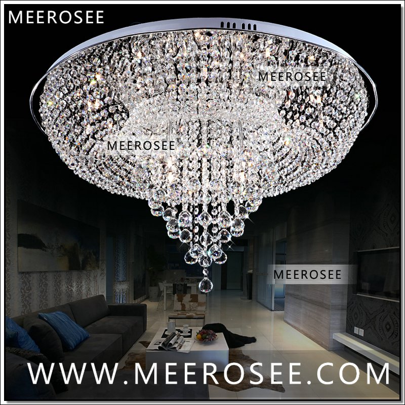 diameter 800mm large crystal ceiling light fixture/ lamp, mordern lustre crystal light for foyer hallyway bedroom md8559