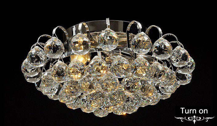 luxury crystal living room lamp fashion crystal ceiling light k9 crystal lamp bedroom lamp restaurant lamp balcony lighting